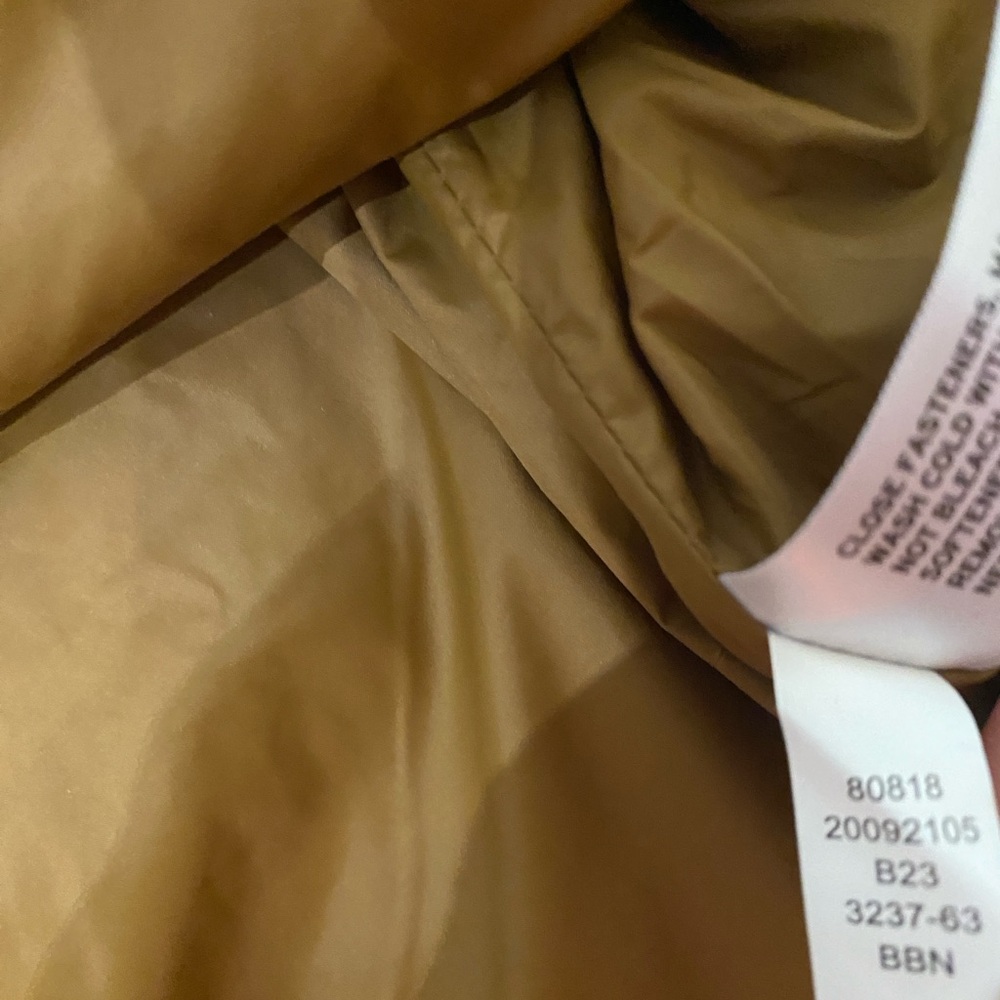 DULUTH TRADING CO AKHG Light Brown Livengood Insulated Packable Shirt Jac L - Picture 7 of 9